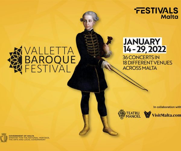 2022. januárban ismét megrendezik a Vallettai Barokk Fesztivált