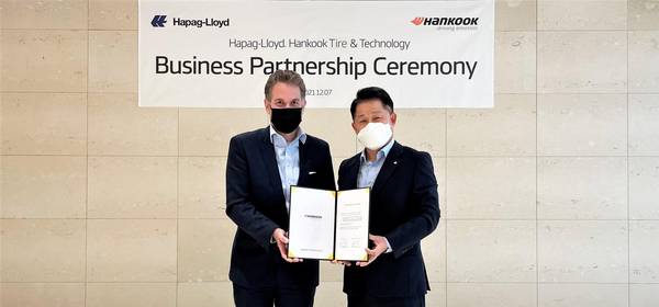 A Hankook a Hapag-Lloyd AG-vel szerződött a logisztikai kapacitás növeléséért