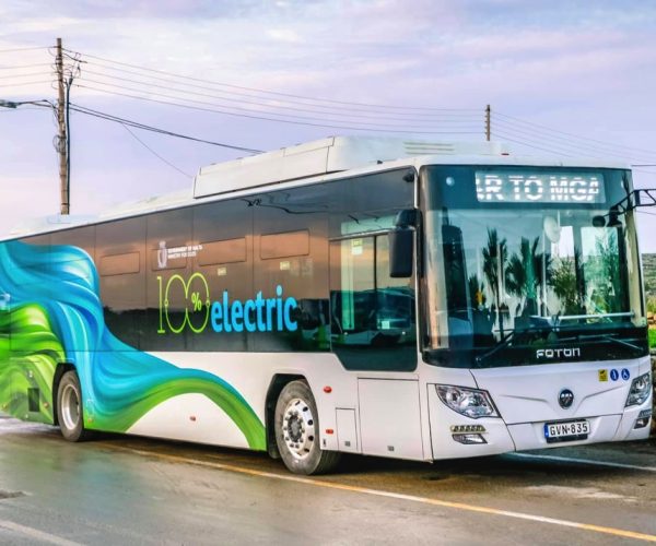 Öko-Gozo, új elektromos buszok a tömegközlekedésben