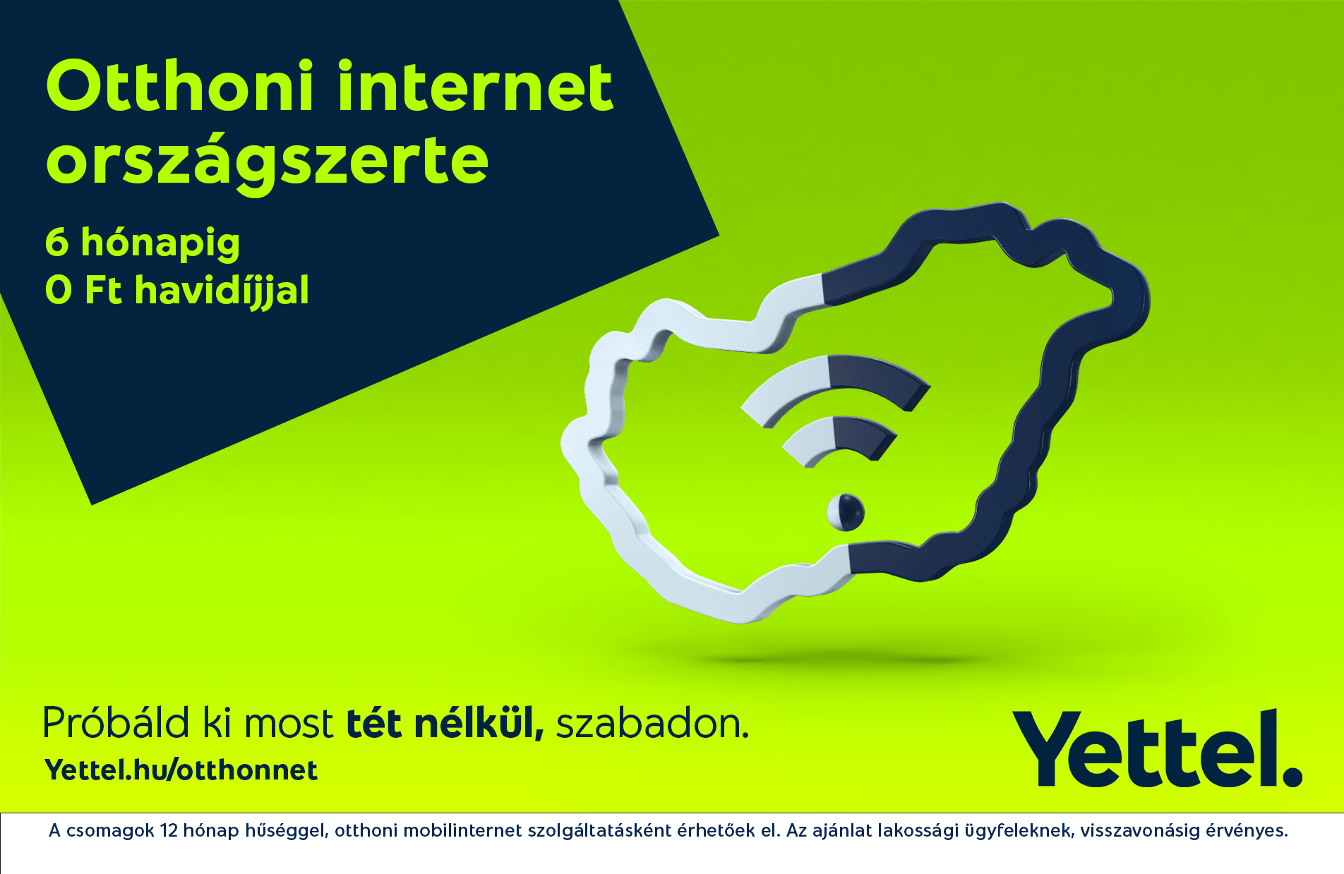 Kábel helyett mobil: 5G-s otthoni internetszolgáltatást indít a Yettel