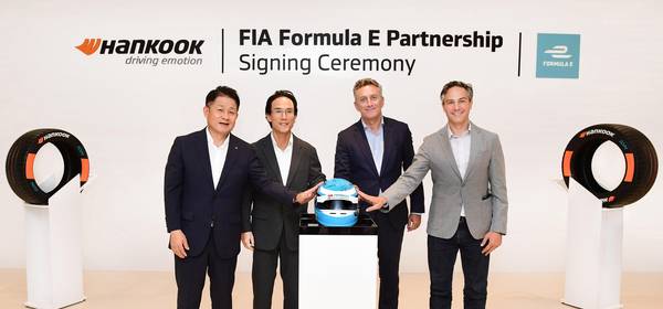 A Hankook és a Formula E partnerségük indulását ünnepli