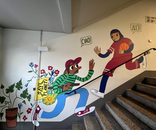 Falra festett képregényekkel kampányol a fenntarthatóságért az a&o